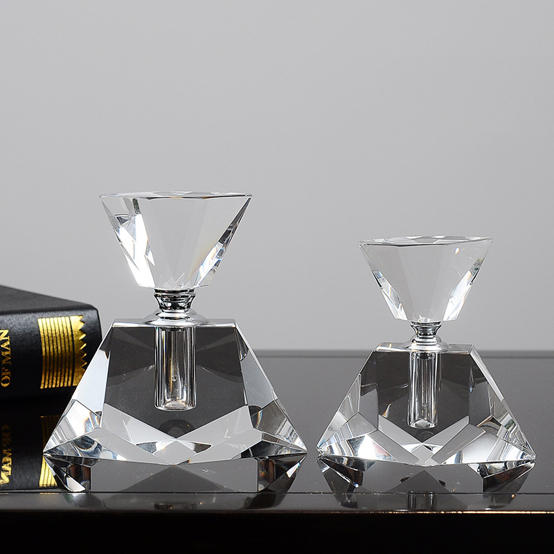 Collectible Vintage Wine - ヴィンテージヨーロピアンクリスタル香水瓶プレミアムデコレーションコレクション（リビングルーム、ワインキャビネット、ショールーム、化粧台用）