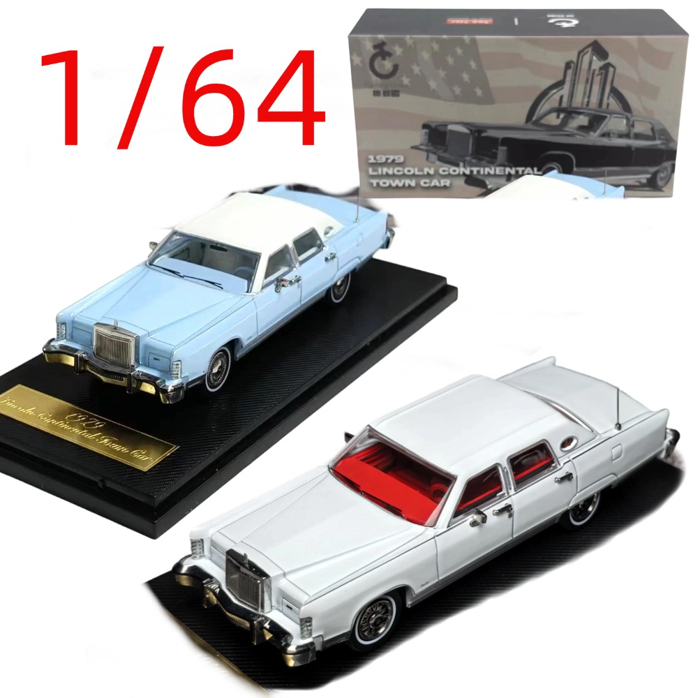 Vintage And Collectible - ターニングクラッシュダイキャスト1/64スケール リンカーンコンチネンタル タウンカー ヴィンテージカーモデル 合金製リンカーンコンチネンタルカーモデル コレクションディスプレイ