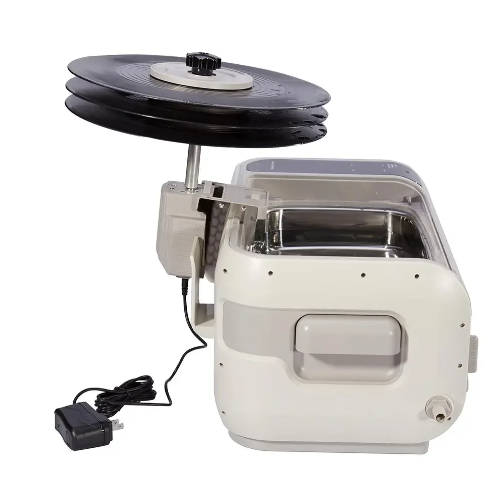 Vinyl Record Cleaner - CD-4862 デジタル6L容量超音波ビニールレコードクリーナー 3LPホルダー付き自動ビニールレコード洗浄機