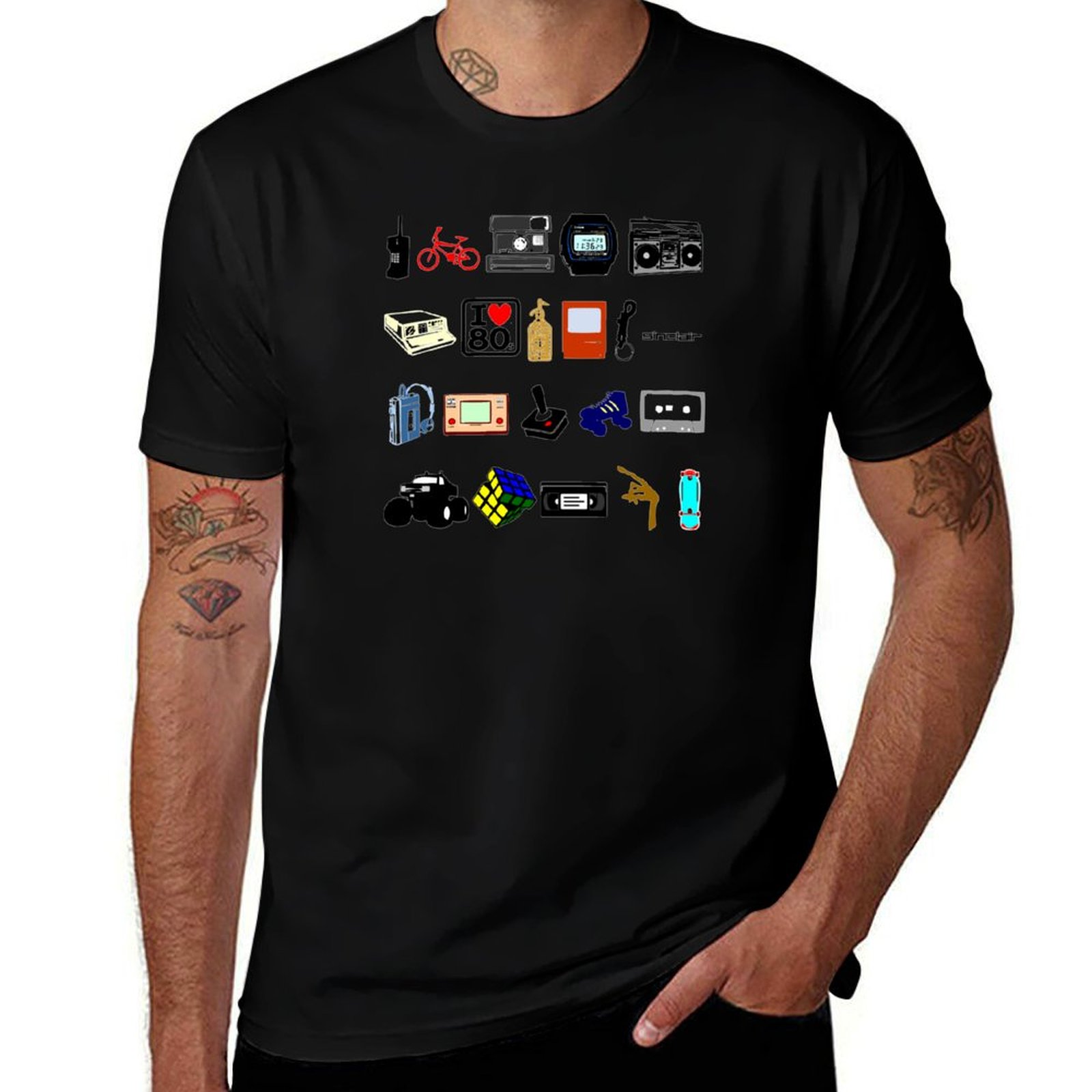 Collectible Vintage T Shirts - 1980年代レトロヴィンテージ記念品コレクションTシャツサマースポーツ速乾Tシャツ