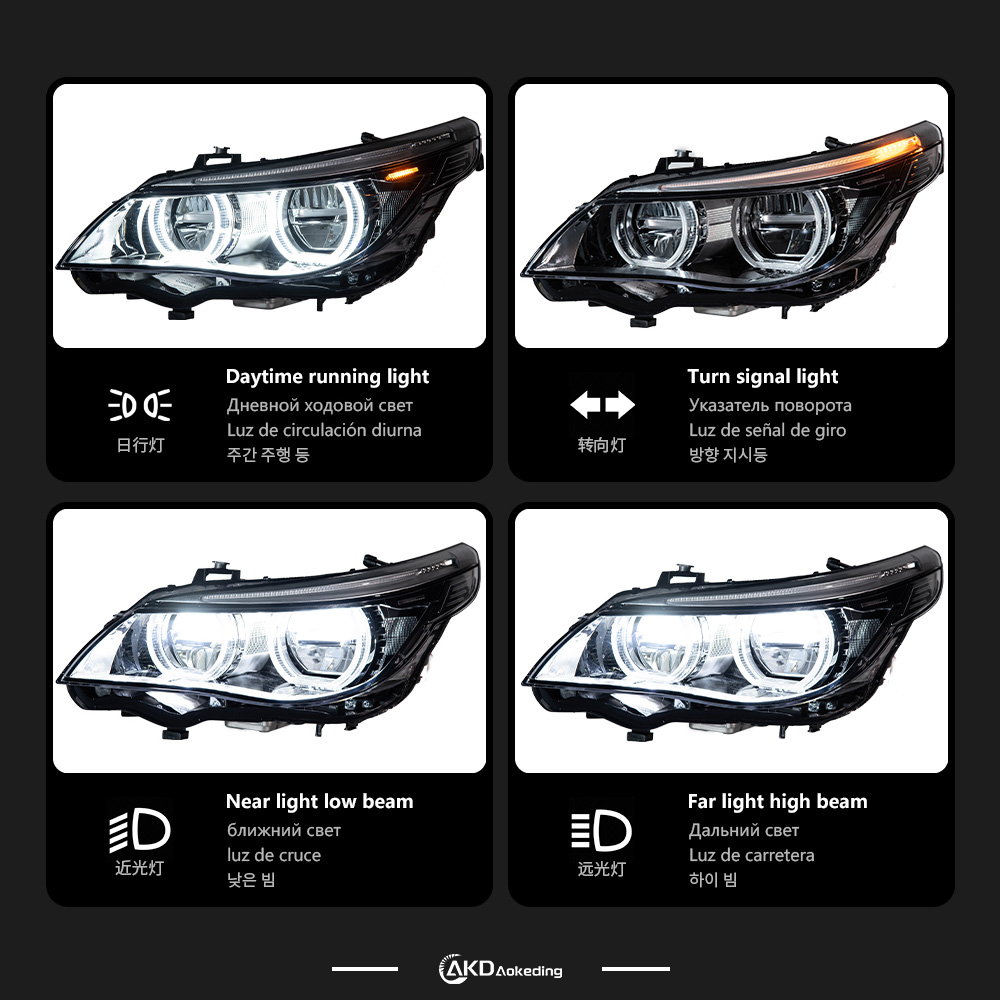 BMW E60 5シリーズ用LEDヘッドライト 2003-2 - Darkroom Enlarger Lens のレビューと価格