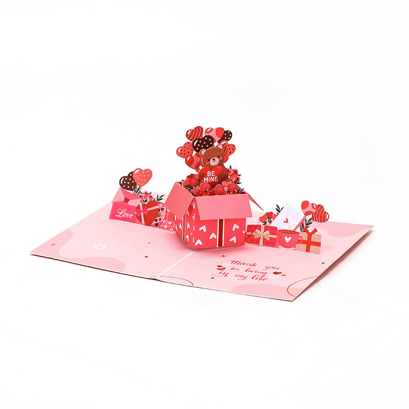 3Dポップアップバレンタインデーコレクション：ハートベアポッ - Vintage Collectible Bears のレビューと価格