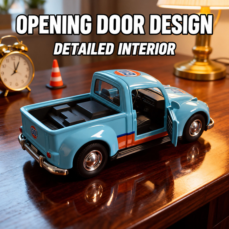 新商品：1/36スケールのビートル風ピックアップトラック、合 - Vintage And Collectible のレビューと価格