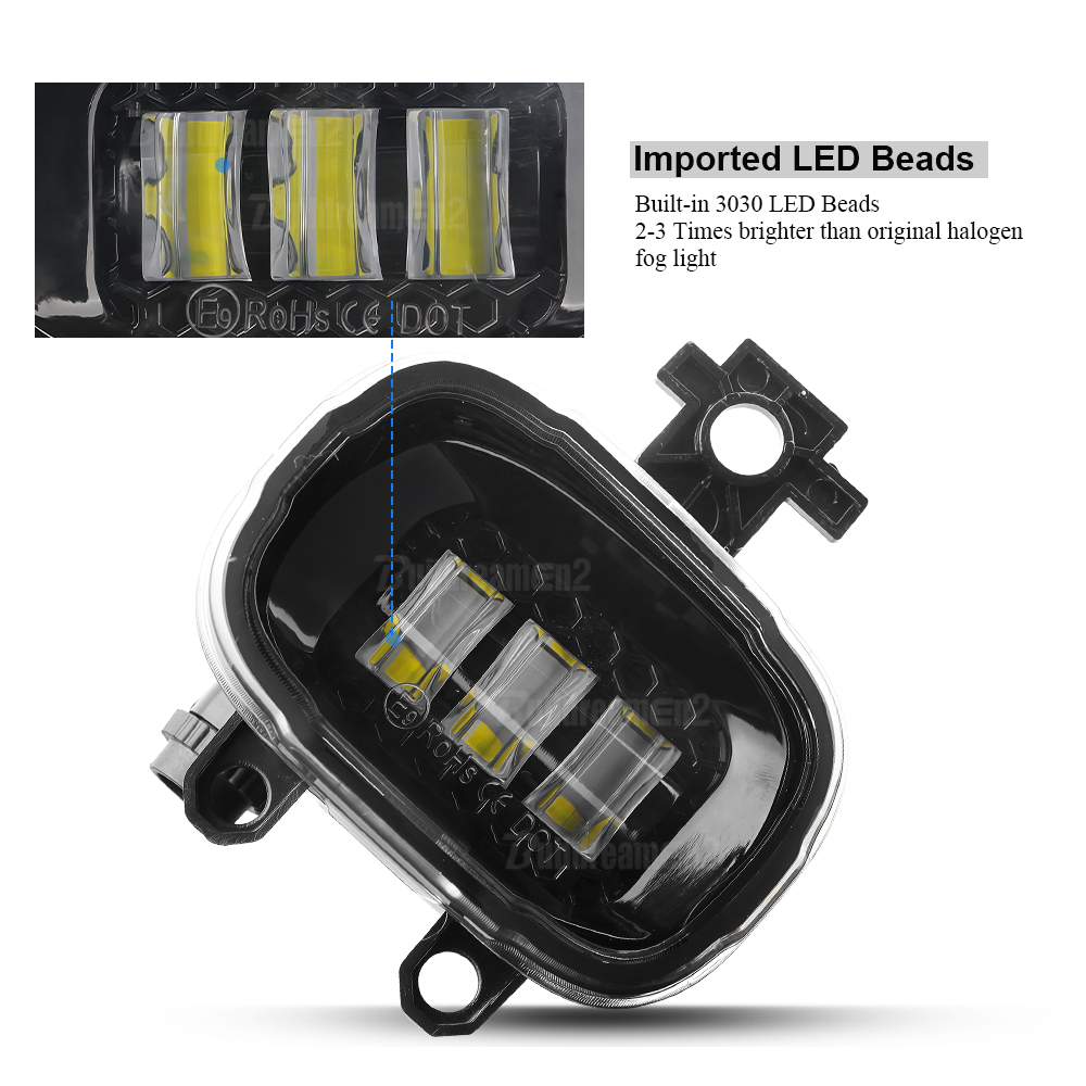 2個入り 30W 車用 Canbus LEDフォグランプ デ - Darkroom Enlarger Lens のレビューと価格