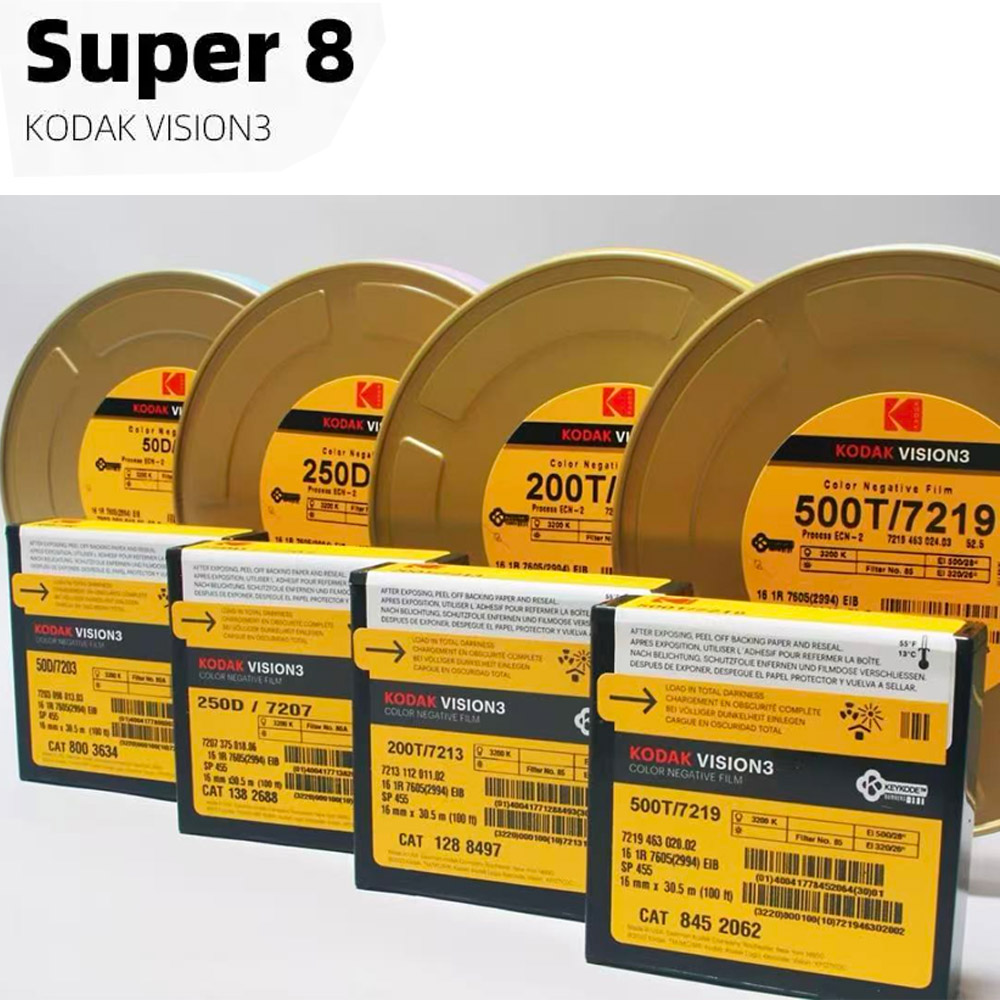 コダック スーパー8mm 16mmフィルム 8色スポット感度 - Super 8 Film Reel のレビューと価格