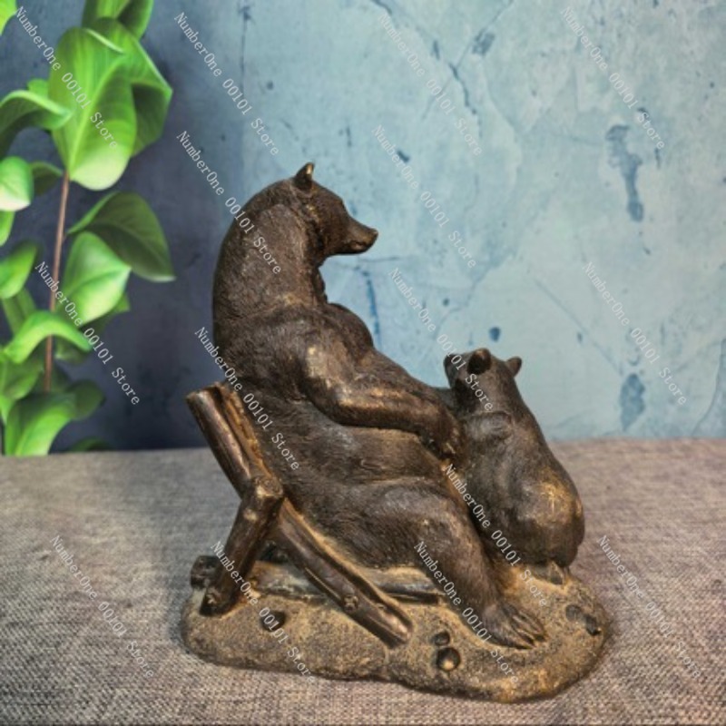 アンティークブロンズベアーオーナメント、ヴィンテージクラフト - Vintage Collectible Bears のレビューと価格