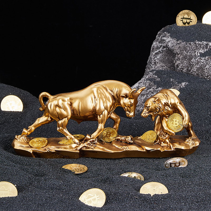 風水熊牛像コレクタブル牛動物彫刻ヴィンテージアート置物家の装 - Vintage Collectible Bears のレビューと価格