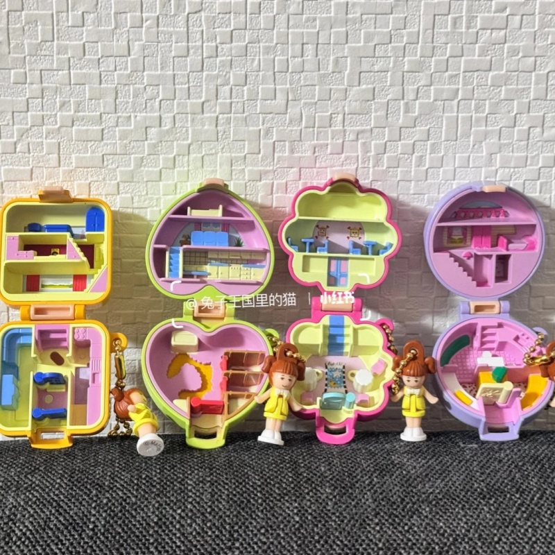 本物のバンダイガシャポン 2.0 ポリーポケットミニ宝箱おも - Vintage Toys Collector のレビューと価格