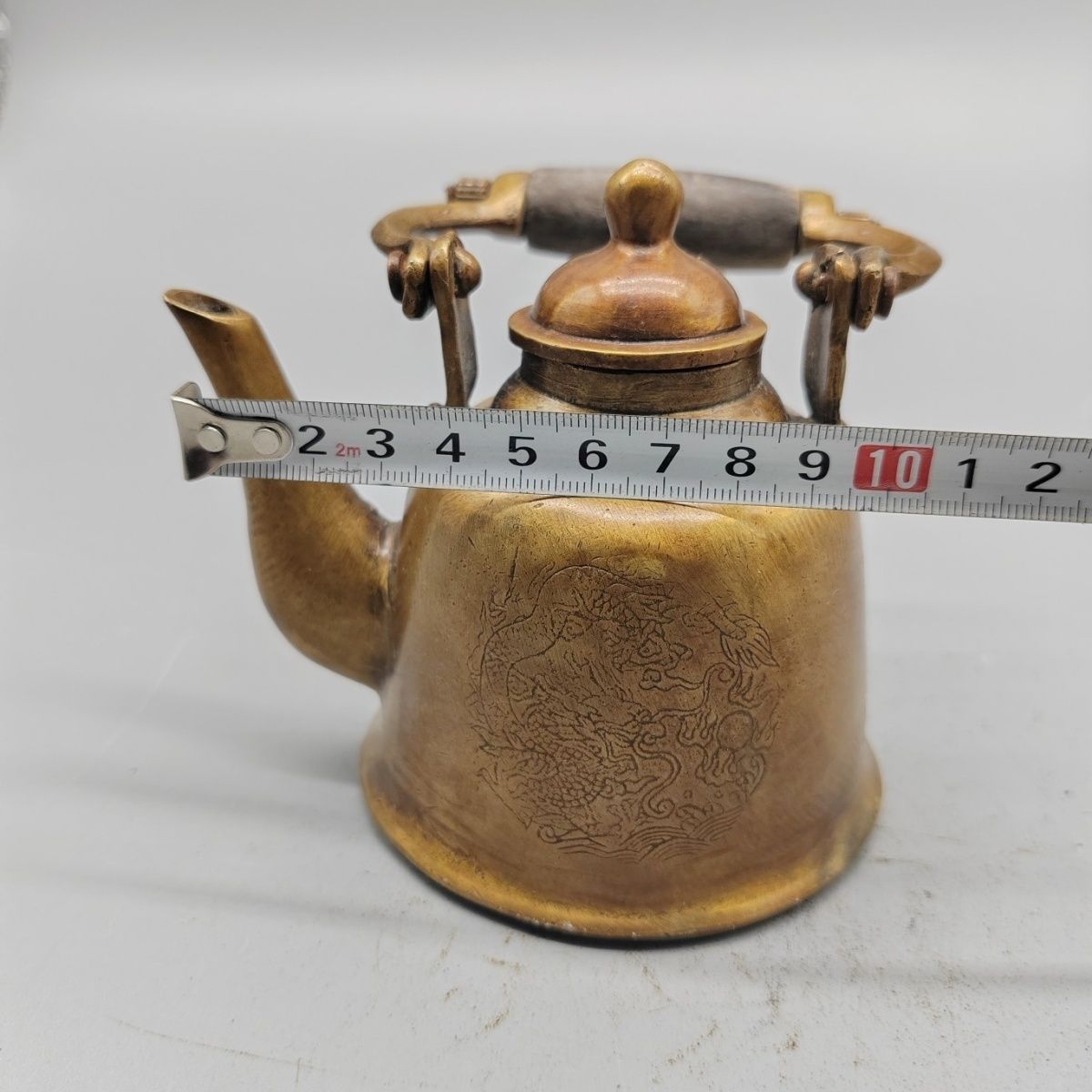 アンティークヴィンテージ古物コレクション真鍮製持ち手付きティ - Collectible Vintage Wine のレビューと価格