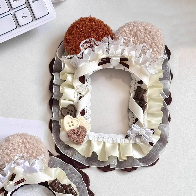 手作り缶バッジホルダー、3 インチフォトカードフレーム、ふわ - Vintage Collectible Bears のレビューと価格