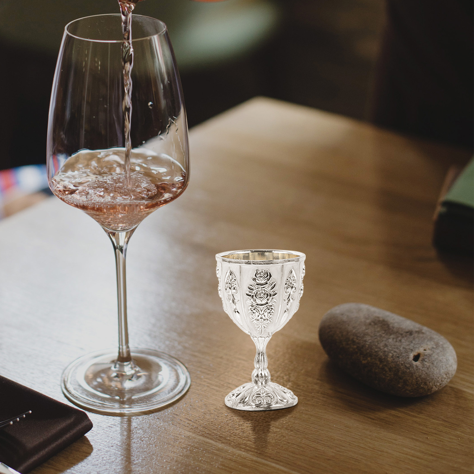 1個入り、レトロなワイングラス、ヨーロピアンスタイル、繊細な - Collectible Vintage Wine のレビューと価格