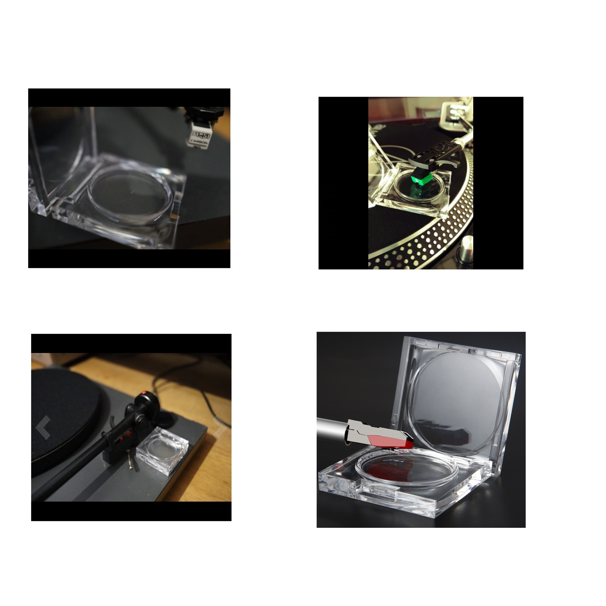 蓄音機針ターンテーブルクリーナー,ビニールレコードプレーヤー - Vinyl Record Cleaner のレビューと価格