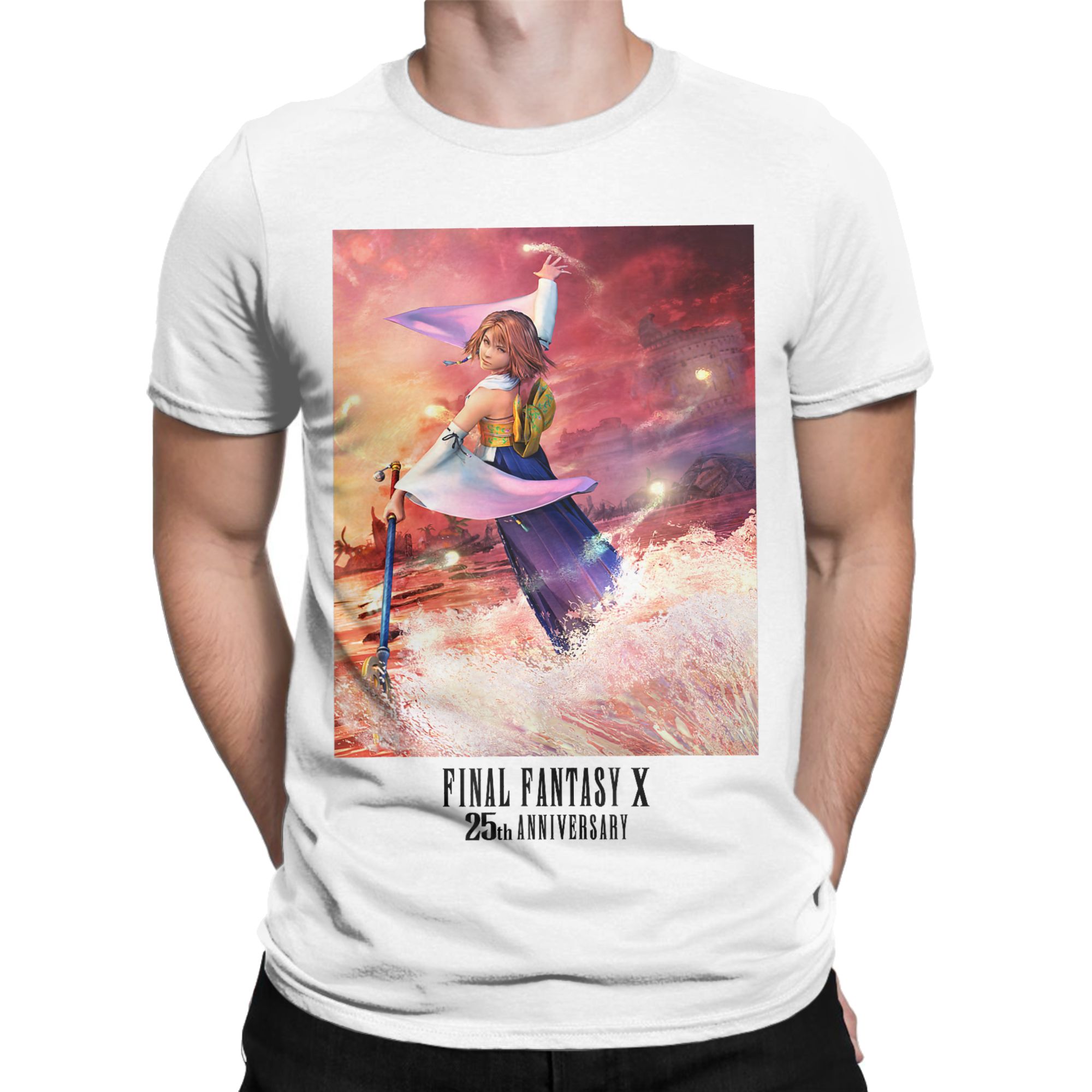 ファイナルファンタジー記念コレクション FFX ユナ CG  - Collectible Vintage T Shirts のレビューと価格