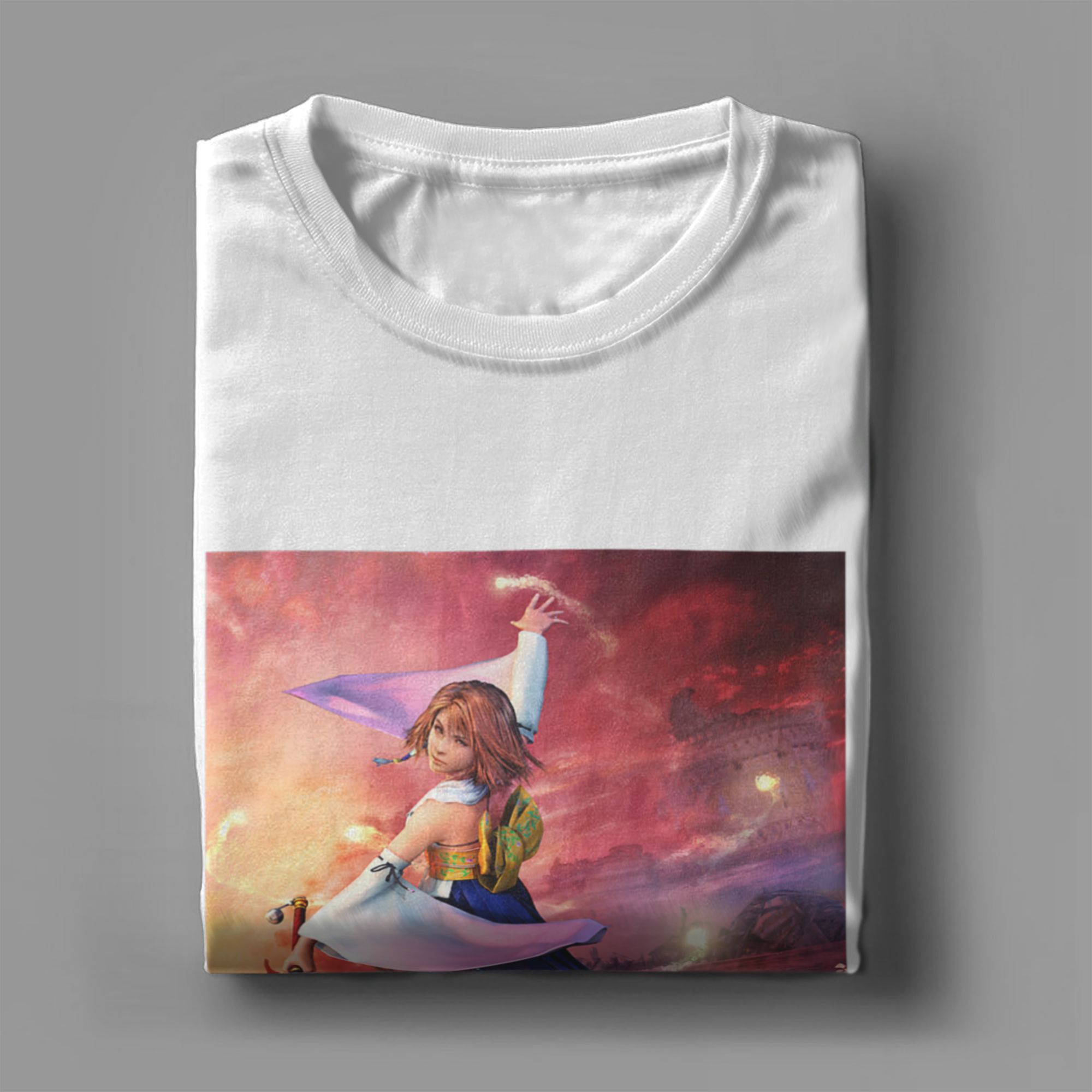 ファイナルファンタジー記念コレクション FFX ユナ CG  - Collectible Vintage T Shirts のレビューと価格